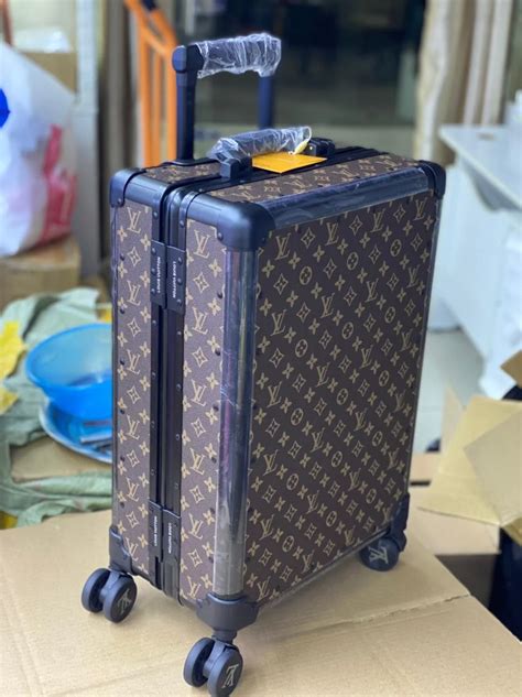 lv horizon suitcase|Horizon 55 Monogram Macassar Canvas .